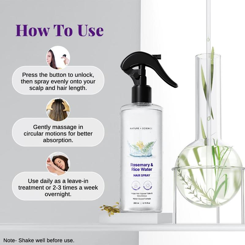 Rosemary & Rice Hair Spray