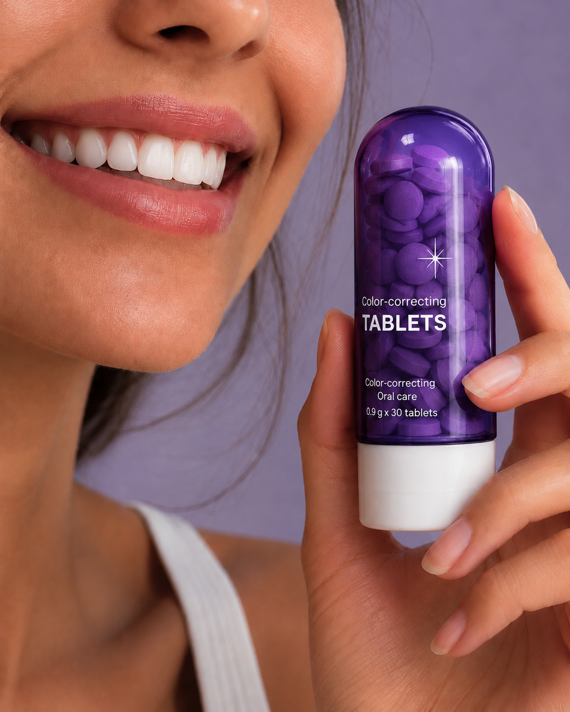 Teeth Color Correcting Tablets