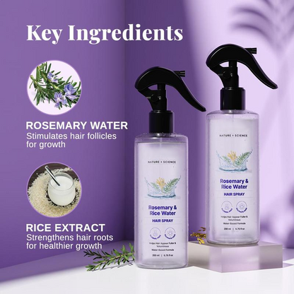 Rosemary & Rice Hair Spray