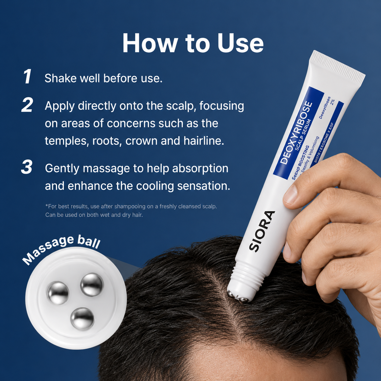 Deoxyribose Scalp Serum