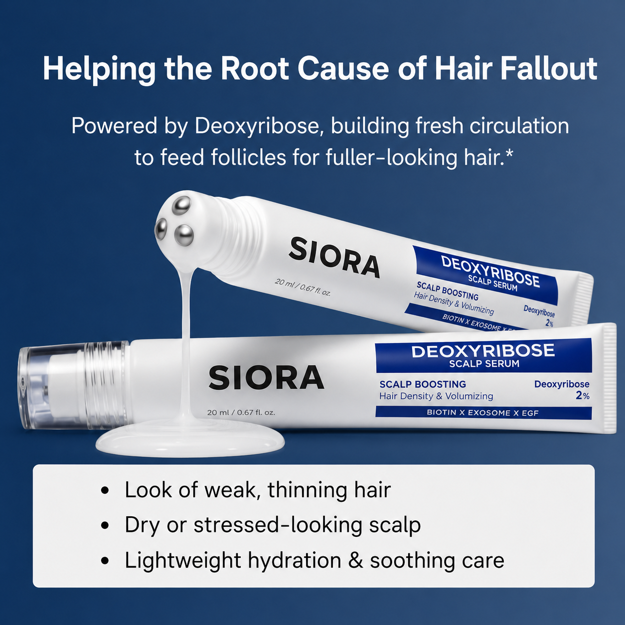 Deoxyribose Scalp Serum