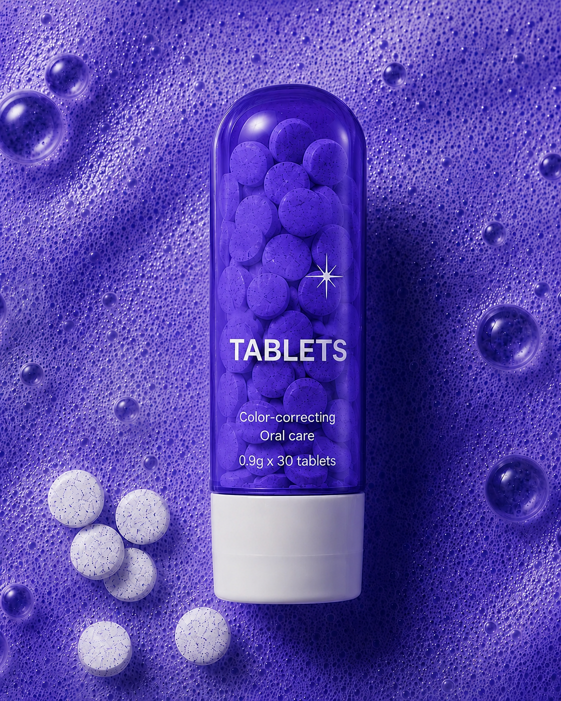 Teeth Color Correcting Tablets