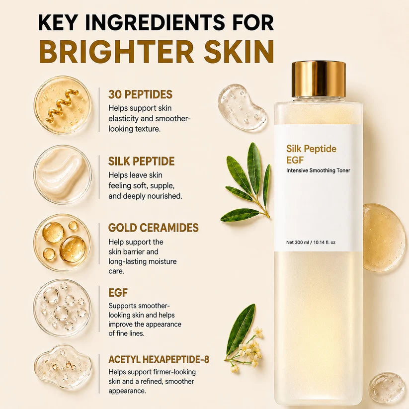 Silk Peptide EGF Toner