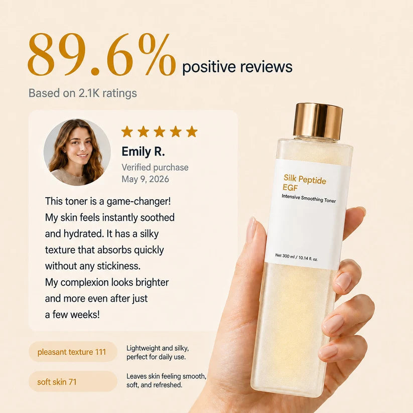 Silk Peptide EGF Toner