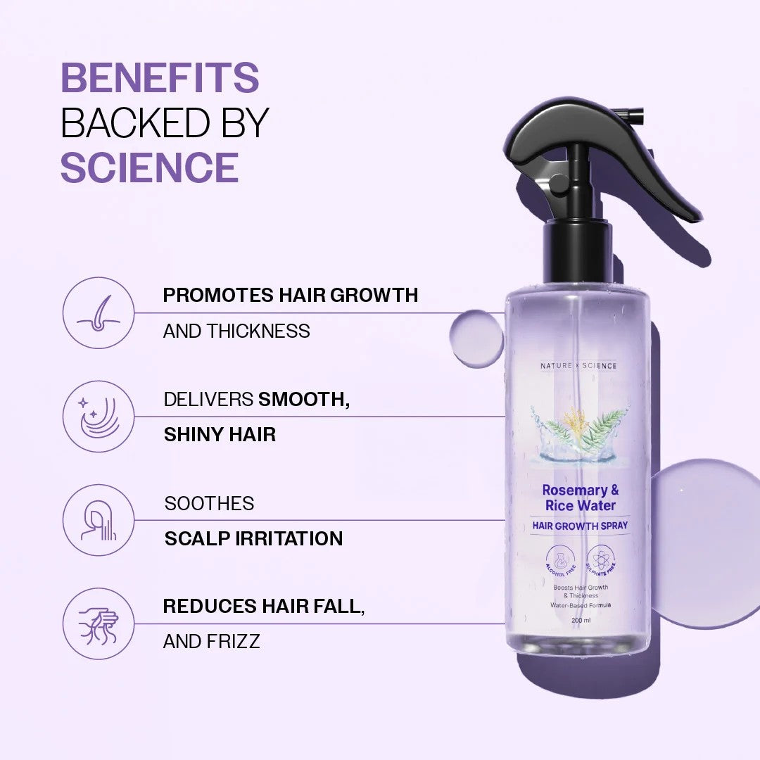 Rosemary & Rice Hair Spray